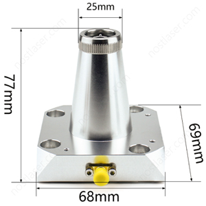 激光保护镜片侧面