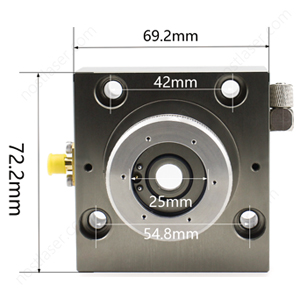 激光保护镜片侧面