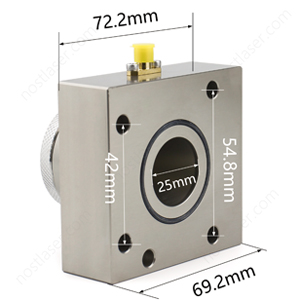 激光保护镜片侧面
